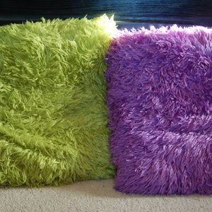 Fuzzy Pillows